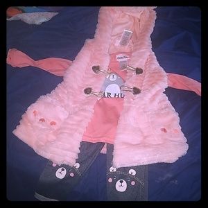 3 piece set/ toddler girls outfit